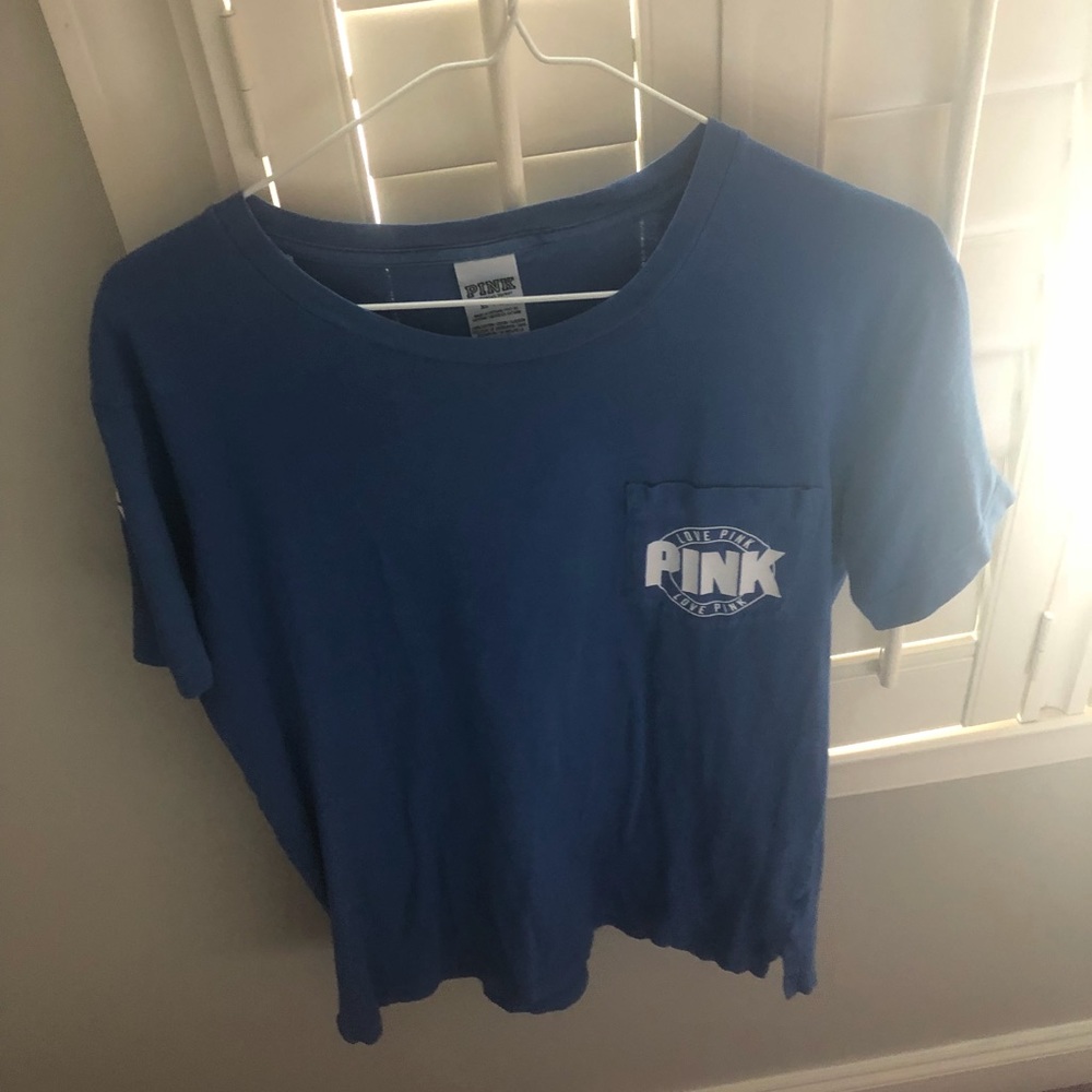 VS PINK BLUE SHIRT